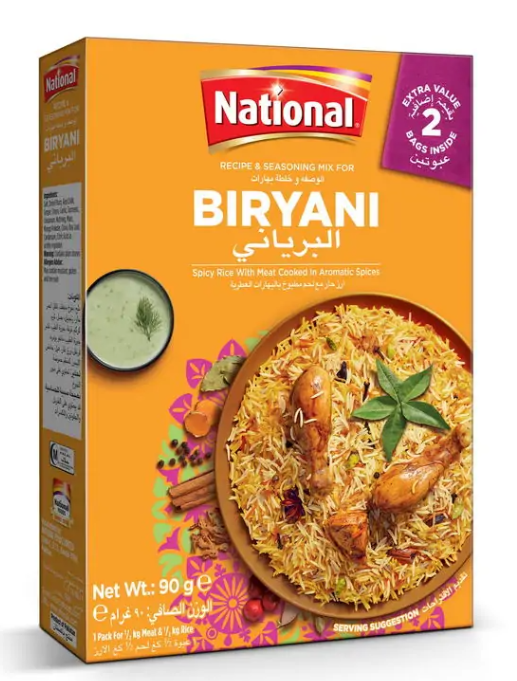 National Biryani 100g - Grocery Wagon